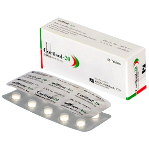 Cortisol 20mg Tablet