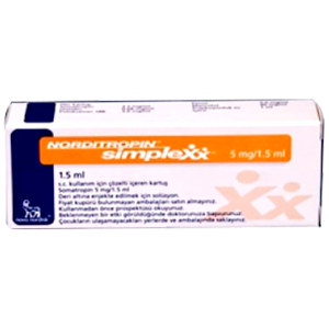 NORDITROPIN SIMPLEXX 5 mg/ 1.5 ml