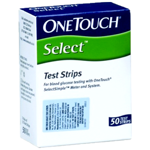 One Touch Select 50 Strips