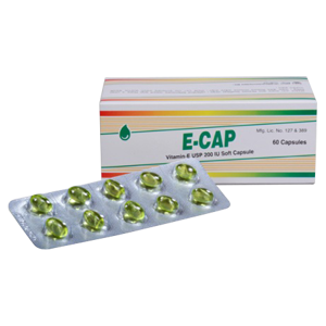 E-Cap Soft Gelatin Capsule 200 mg