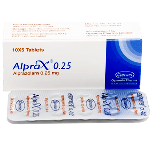Alprax Tablet 0.25 mg