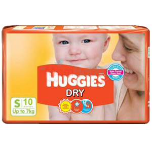 Huggies Dry Diaper S up to 7 kg 10 pcs